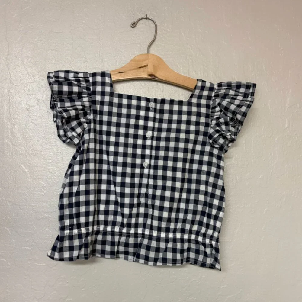 $20 ADD ON janie and jack gingham top 6Y‎ Zara Hanna Andersson Mini Boden